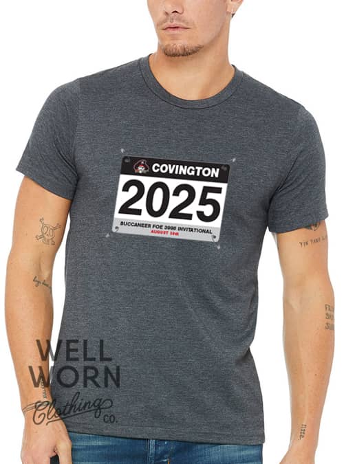 Covington Buccs Cross Country XC | Well Worn Clothing Co.