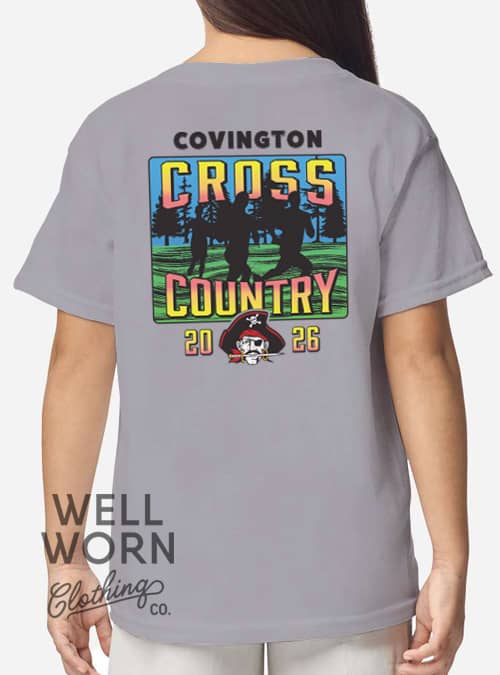 Covington Buccs Cross Country | Well Worn Clothing Co.