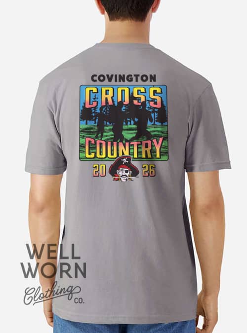 Covington Buccs Cross Country | Well Worn Clothing Co.